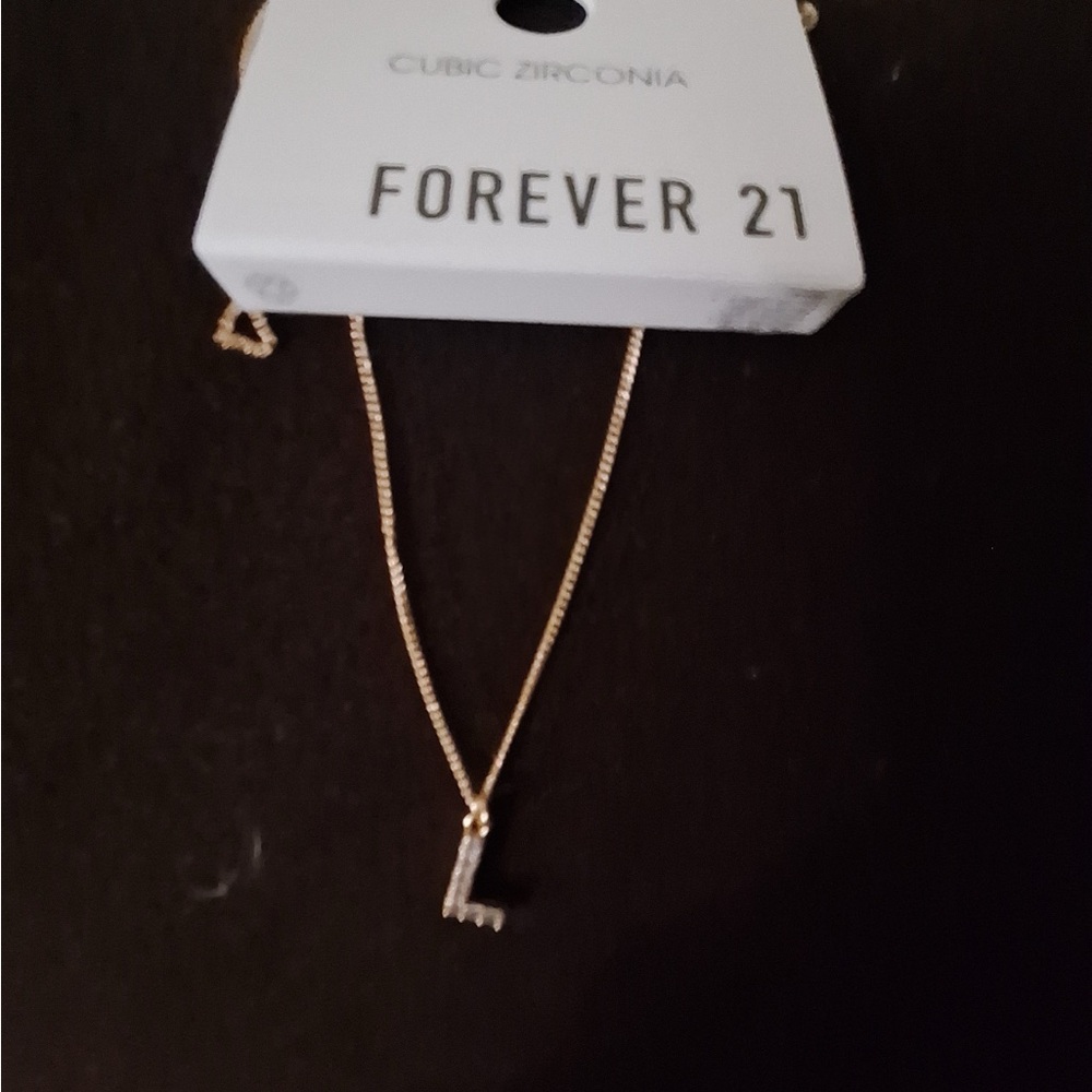 Forever 21 Gold Key Pendant Necklace